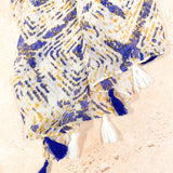 Abstract Print Lightweight Scarf