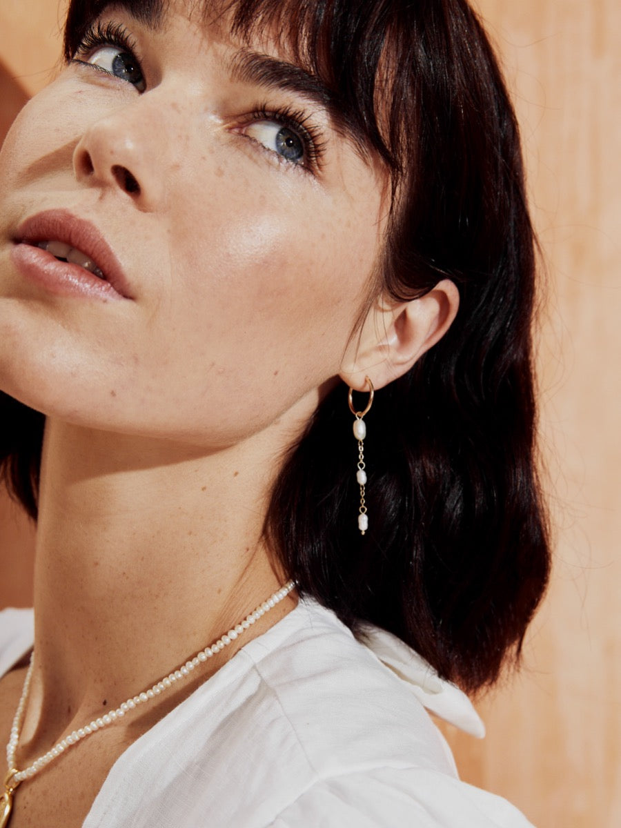 Maia Pearl Drop Earrings