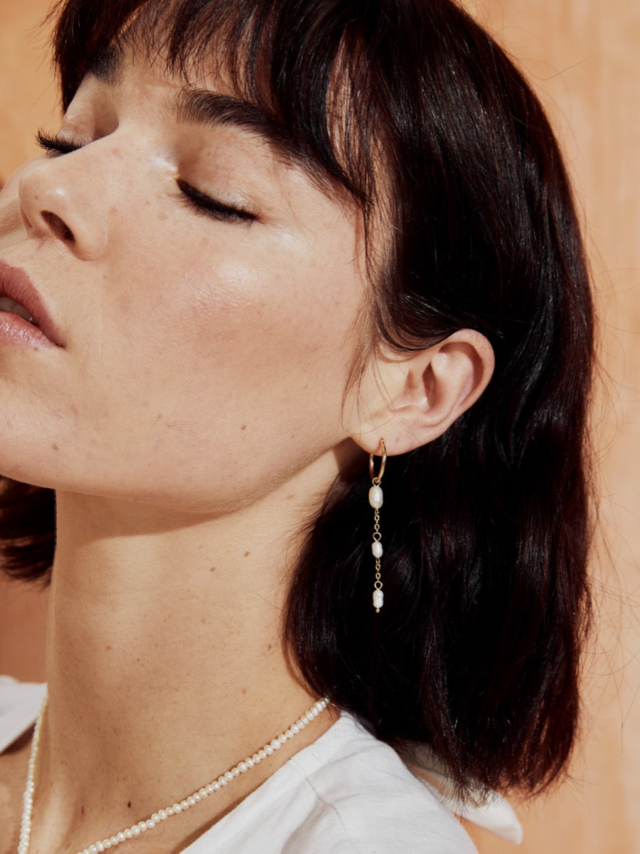 Maia Pearl Drop Earrings