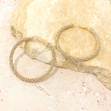 Vivian Bling Hoop Earrings