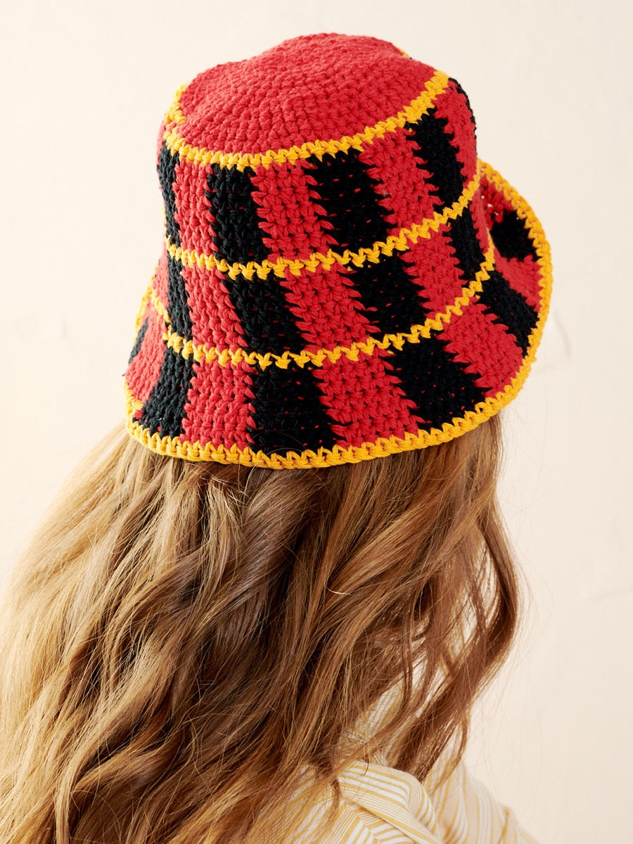 Frankie Crochet Bucket Hat