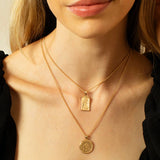 Uma Layered Charm Necklace