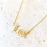 Shanice Love Letter Necklace