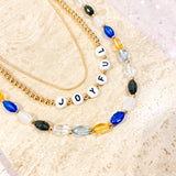 Joyful Beaded Layered Necklace