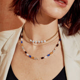 Joyful Beaded Layered Necklace