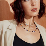 Joyful Beaded Layered Necklace
