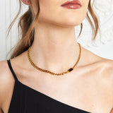 Diane Gem Chain Link Necklace
