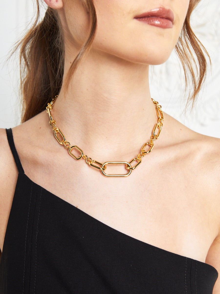 Reiss Chain Link Necklace