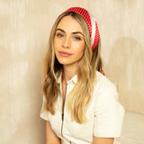 Alison Contrast Print Bandana