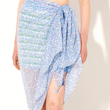 Ditsy Floral Print Lightweight Scarf