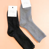 Angela Winter Thick Crew Socks