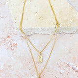 Uma Layered Charm Necklace