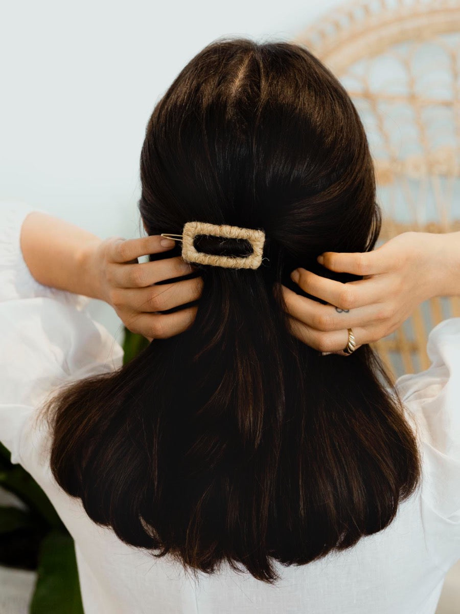 Ivy Twine Rectangle Hair Clip