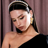 Ariana Pearl & Diamanté Headband