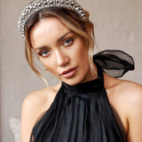 Audie Diamanté Embellished Headband