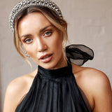 Audie Diamanté Embellished Headband