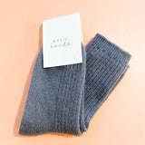 Angela Winter Thick Crew Socks