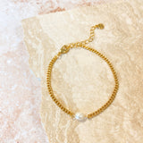 Rhoda Pearl 18K Gold Plated Bracelet