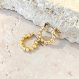 Melia 18K Gold Plated Earrings