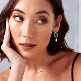 Dionne Sterling Silver Plated Pearl Earrings
