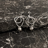 Dionne Sterling Silver Plated Pearl Earrings