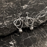 Dionne Sterling Silver Plated Pearl Earrings