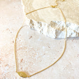 Evil Eye 18K Gold Plated Necklace