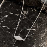 Evil Eye Sterling Silver Plated Necklace