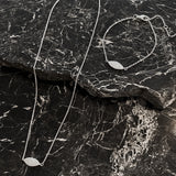 Evil Eye Sterling Silver Plated Necklace