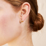 Petite Diamanté 18K Gold Plated Earrings