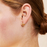 Petite Diamanté 18K Gold Plated Earrings