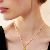Jamie Freshwater Pearl 18K Gold Plated Necklace