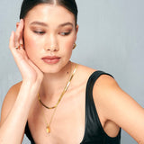 Lock Charm 18K Gold Plated Necklace