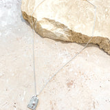 Sun Charm Silver Plated Necklace