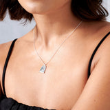 Sun Charm Silver Plated Necklace
