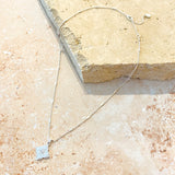 Lori Silver Plated Charm Necklace