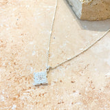 Lori Silver Plated Charm Necklace