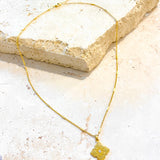 Lori 18K Gold Plated Charm Necklace
