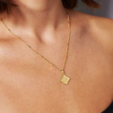 Lori 18K Gold Plated Charm Necklace