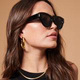 4mm Snake 18K Gold Plated Necklace