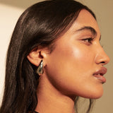 Droplet Sterling Silver Plated Earrings