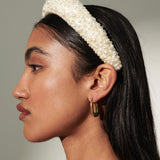 Swirl Coil 18K Gold Plated Earrings