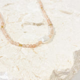 Rosie Stone Beaded Necklace