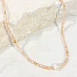 Rosie Stone Beaded Necklace
