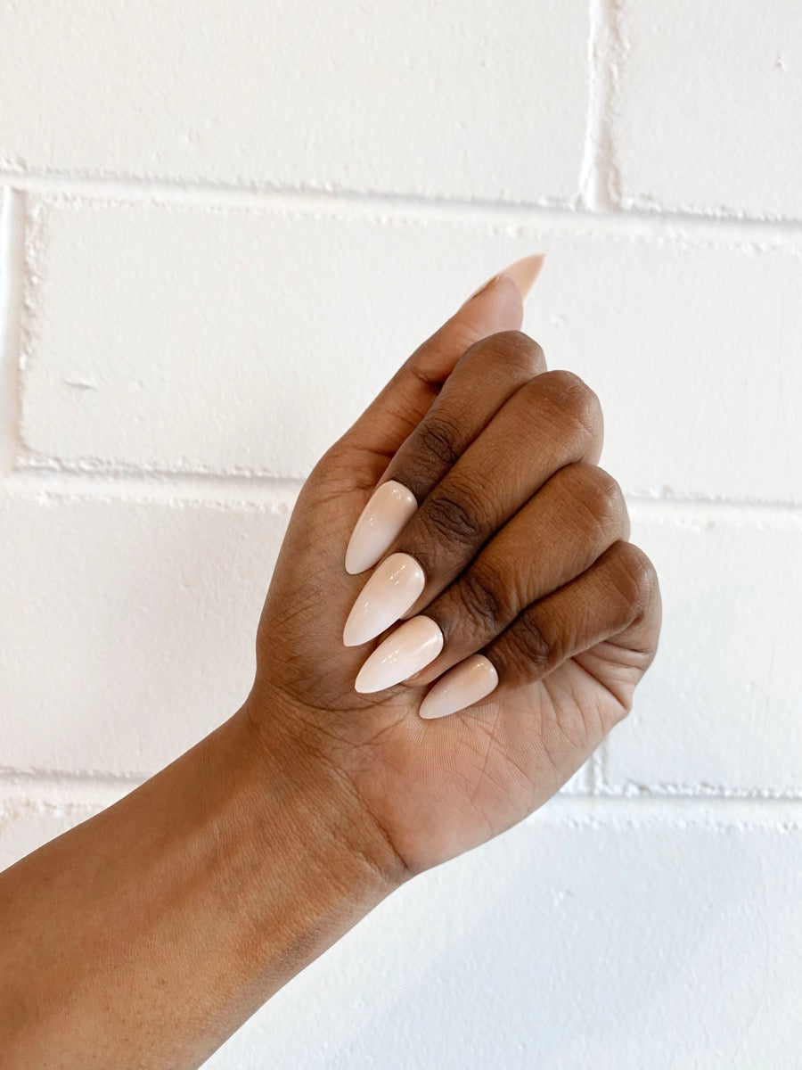 Nude Gradient Press On Nails
